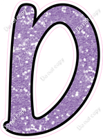 CUL 23.5" Individuals - Lavender Sparkle D