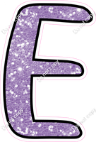 CUL 23.5" Individuals - Lavender Sparkle E