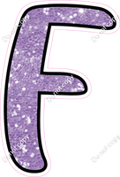 CUL 23.5" Individuals - Lavender Sparkle F