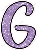 CUL 23.5" Individuals - Lavender Sparkle G