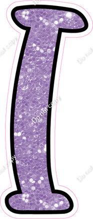 CUL 23.5" Individuals - Lavender Sparkle I