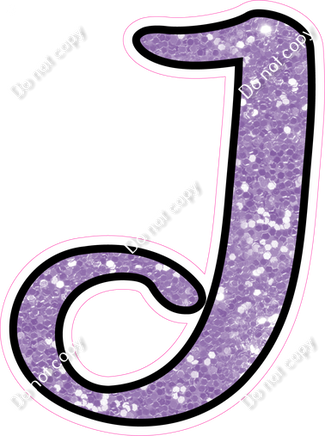 CUL 23.5" Individuals - Lavender Sparkle J