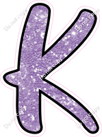 CUL 23.5" Individuals - Lavender Sparkle K