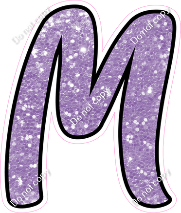 CUL 23.5" Individuals - Lavender Sparkle M