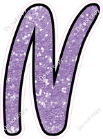 CUL 23.5" Individuals - Lavender Sparkle N