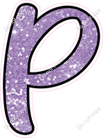 CUL 23.5" Individuals - Lavender Sparkle P