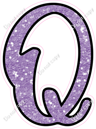 CUL 23.5" Individuals - Lavender Sparkle Q