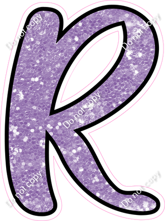 CUL 23.5" Individuals - Lavender Sparkle R