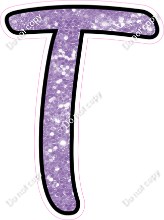 CUL 23.5" Individuals - Lavender Sparkle T