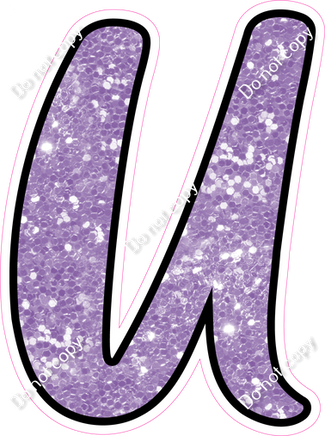 CUL 23.5" Individuals - Lavender Sparkle U