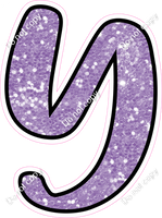 CUL 23.5" Individuals - Lavender Sparkle Y