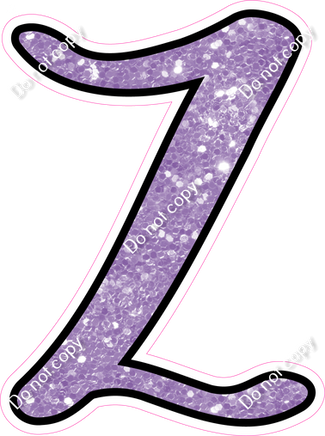 CUL 23.5" Individuals - Lavender Sparkle Z