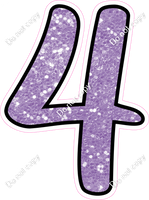 CUL 23.5" Individuals - Lavender Sparkle 4