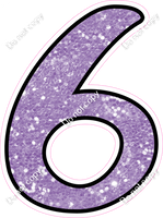 CUL 23.5" Individuals - Lavender Sparkle 6