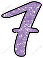 CUL 23.5" Individuals - Lavender Sparkle 7