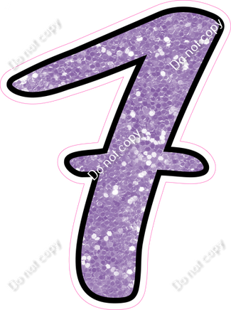 CUL 23.5" Individuals - Lavender Sparkle 7