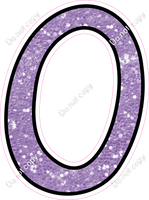 CUL 23.5" Individuals - Lavender Sparkle