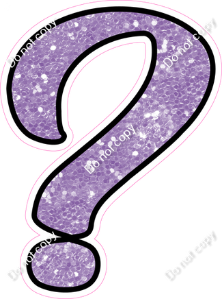 CUL 23.5" Individuals - Lavender Sparkle ?