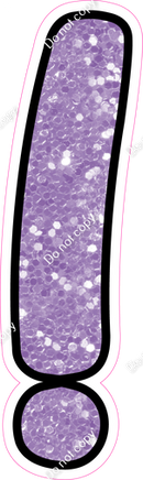 CUL 23.5" Individuals - Lavender Sparkle !