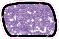 CUL 23.5" Individuals - Lavender Sparkle Dash