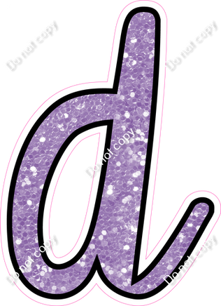 CUL 23.5" Individuals - Lavender Sparkle d