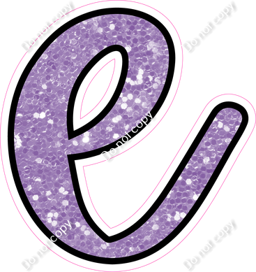 CUL 23.5" Individuals - Lavender Sparkle e