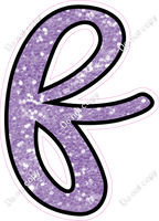 CUL 23.5" Individuals - Lavender Sparkle f