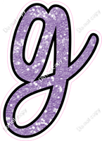 CUL 23.5" Individuals - Lavender Sparkle g