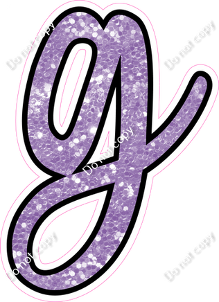 CUL 23.5" Individuals - Lavender Sparkle g