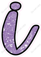 CUL 23.5" Individuals - Lavender Sparkle i