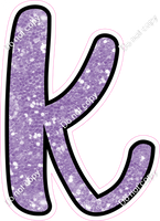 CUL 23.5" Individuals - Lavender Sparkle k