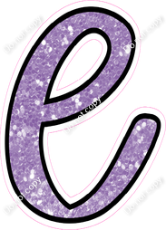 CUL 23.5" Individuals - Lavender Sparkle l