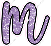 CUL 23.5" Individuals - Lavender Sparkle m