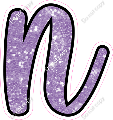 CUL 23.5" Individuals - Lavender Sparkle n