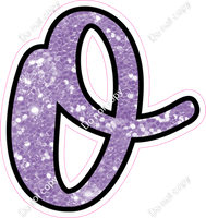 CUL 23.5" Individuals - Lavender Sparkle o