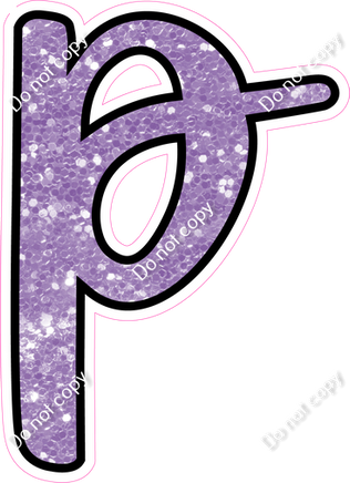 CUL 23.5" Individuals - Lavender Sparkle p