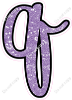 CUL 23.5" Individuals - Lavender Sparkle q