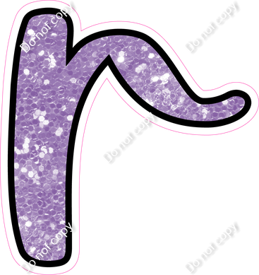 CUL 23.5" Individuals - Lavender Sparkle r