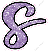 CUL 23.5" Individuals - Lavender Sparkle s