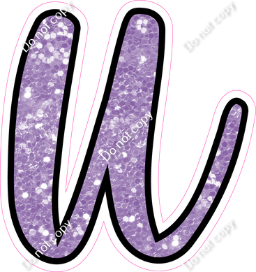 CUL 23.5" Individuals - Lavender Sparkle u