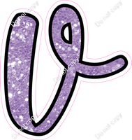 CUL 23.5" Individuals - Lavender Sparkle v