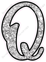 CUL 23.5" Individuals - Light Silver Sparkle Q