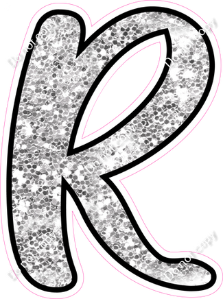 CUL 23.5" Individuals - Light Silver Sparkle R