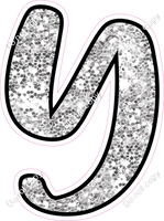 CUL 23.5" Individuals - Light Silver Sparkle Y