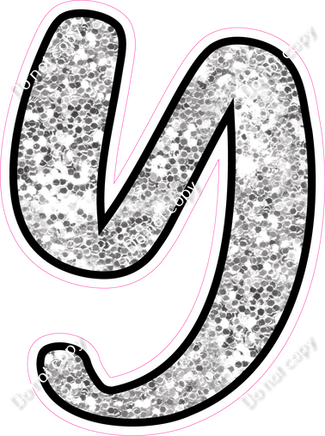 CUL 23.5" Individuals - Light Silver Sparkle Y