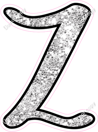 CUL 23.5" Individuals - Light Silver Sparkle Z