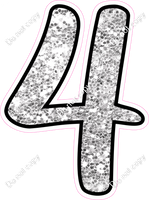 CUL 23.5" Individuals - Light Silver Sparkle 4