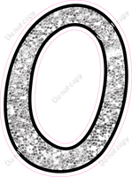 CUL 23.5" Individuals - Light Silver Sparkle