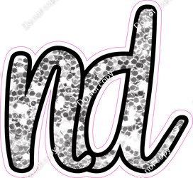 CUL 23.5" Individuals - Light Silver Sparkle ND