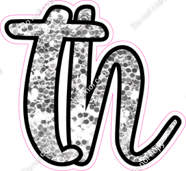 CUL 23.5" Individuals - Light Silver Sparkle TH